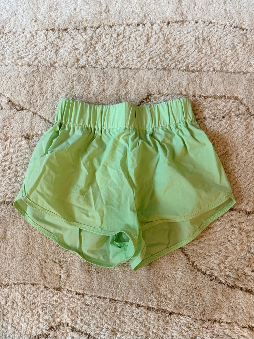 HALARA Lime Green Women's Athletic Shorts